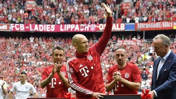 Robben se retira del fútbol