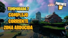 Fortnite: Complejo Corriente está siendo abducido por la nave nodriza para el evento