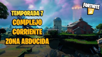 Fortnite: Complejo Corriente está siendo abducido por la nave nodriza para el evento