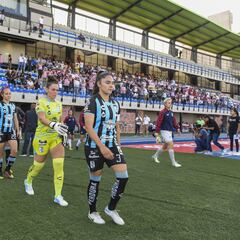 ¿Cuántos aficionados asistieron al primer partido del Querétaro femenil con público del último año?