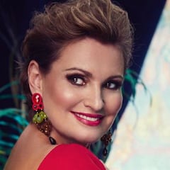 Ainhoa Arteta, en silla de ruedas por una secuela de la COVID-19 dos meses después