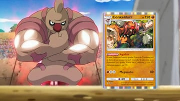 pokemon tcg pocket guardianes celestiales conkeldurr