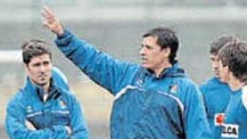 <b>PIDE PACIENCIA. </b>Coleman en el entrenamiento de ayer.