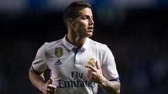 James sigue su reconciliación con el Bernabéu y pide Champions