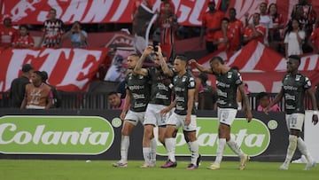 Deportivo Cali contra el América.