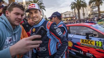 Dani Sordo en Salou.
 