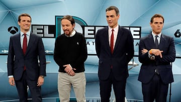 Debate Electoral de Atresmedia hoy: hora, c&oacute;mo y d&oacute;nde ver en directo