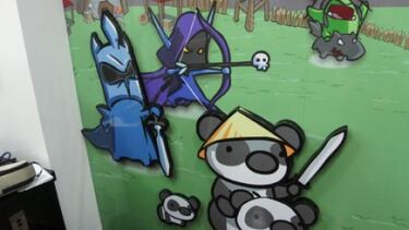 Blizzard decora un hospital infantil en Corea del Sur