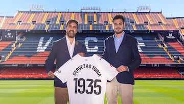 Cervezas Turia, premium partner del Valencia