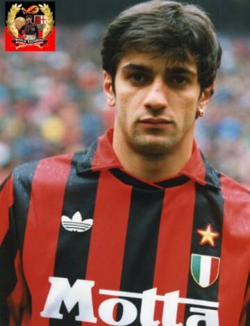 Gianluigi Lentini, italiano que jugó en la década de los noventa. De todas maneras, corría rápido y mucho en cada partido.