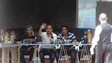 <b>HERMANDAD. </b>La plantilla comió junta para cerrar heridas.