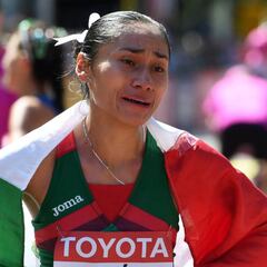 Lupita González se lleva plata en marcha en el Mundial de Atletismo