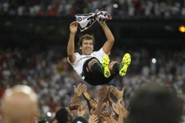 Trofeo Santiago Bernabeu. Homenaje a Raúl.