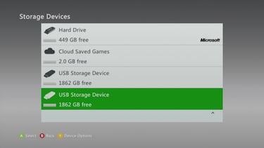 2GB de espacio en la nube para los usuarios de Xbox 360