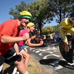 Vingegaard se corona con susto