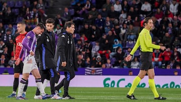 Valladolid 227/9/2024. Jornada 8 de la Liga EA SPORT entre el Real Valladolid y el RCD MALLORCA.
Photogenic/Miguel Ángel Santos
Luis Pérez - Munuera Montero