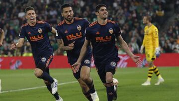 Betis 1-Valencia 2: resumen, resultado y goles del partido