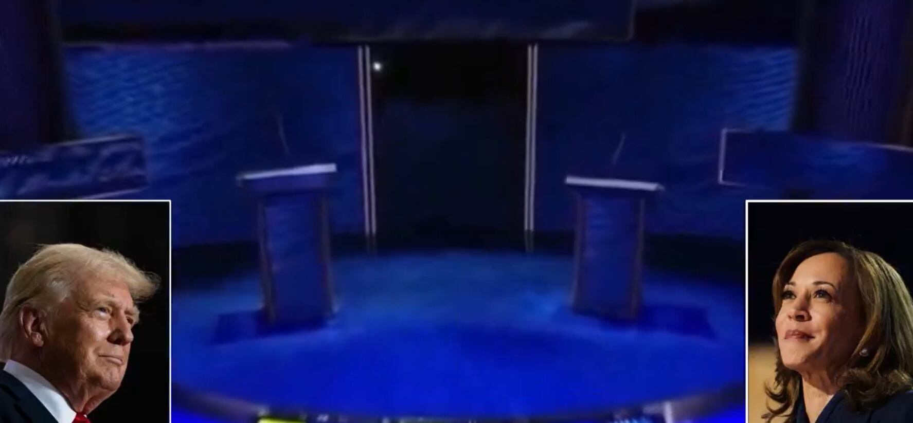 Kamala Harris to use miniature podium in ABC debate against Trump to equalize height difference