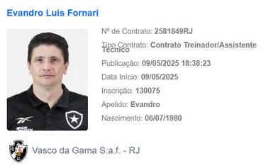 Ya es oficial: dejó la UC y llegó a Vasco da Gama