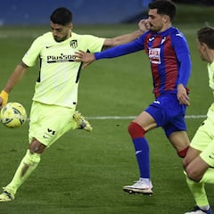 1x1 del Atlético: Suárez vale oro, se va a sufrir sin Trippier