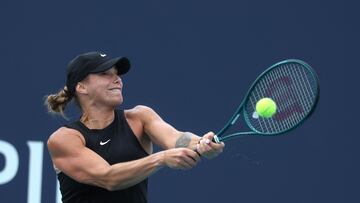 In a clear showing of mental strength, the World No. 2 was back in action at the Miami Open just days after the death of her former partner.