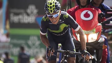Nairo Quintana, dominador en la Vuelta.