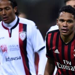 Montella reitera su confianza en Carlos Bacca para la Copa Italia