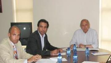<b>EL CONSEJO DE AYER. </b>De izquierda a derecha: Fernando Martos, Pere Terrassa, Lorenzo Serra Ferrer y Biel Cerda.