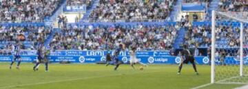 Cristiano Ronaldo y Marcelo en la jugada del 1-4.