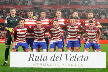 12/03/23  PARTIDO  SEGUNDA DIVISION
Granada -  Ponferradina
EQUIPO ONCE FORMACION 