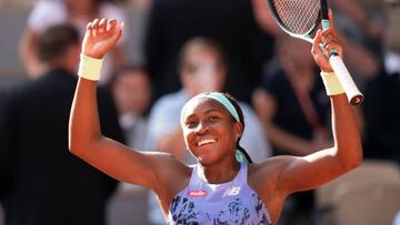 Coco Gauff during day twelve of Roland Garros on June 2, 2022 in Paris, France.