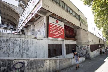 Las obras del Estadio de Vallecas en imágenes