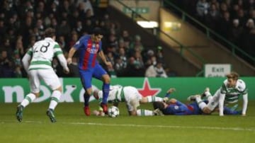 Luis Suárez and Erik Sviatchenko.