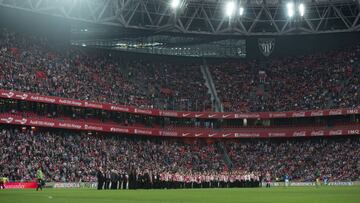 Panorámica del estadio de San Mamés.