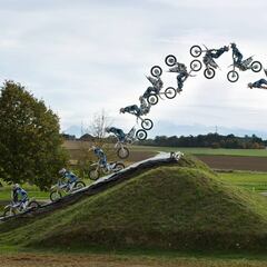 Luc Ackermann, el más joven en planchar un doble backflip