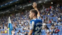 Adri&aacute;n Embarba, jugador del Espanyol.