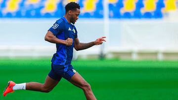 Jhon Durán entrenó con normalidad en Al Nassr antes del duelo frente a Al Ettifaq.