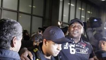 <b>INCREPADO.</b> Felipe Melo fue el jugador más buscado por los aficionados de Brasil.