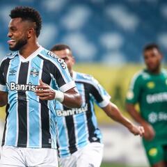 Miguel Borja le da un nuevo triunfo a Gremio en Brasileirao