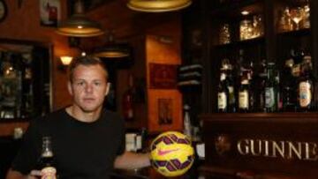 Charlie: “Es todo un orgullo ser el único inglés de esta Liga”