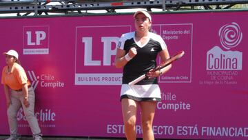 Labraña da el golpe en la Copa LP e ingresará al ranking WTA