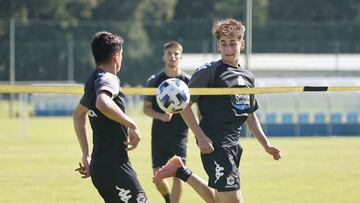 Entrenamiento Deportivo de La Coru&ntilde;a. Noel