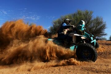 Decimotercera etapa entre San Juan y Córdoba. El piloto kazajo Dmitriy shilov con Yamaha.