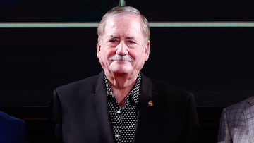 SPAIN - SEPTEMBER 26: Jesus Oviedo, Miguel Frances, Alejandro Blanco, President of COE, and Paula Grande poses for a photo during the tribute ceremony to the medalists at the III European Games in Krakow 2023 held at the headquarters of the Spanish Olympic Committee COE on September 26, 2023, in Madrid, Spain. (Photo By Oscar J. Barroso/Europa Press via Getty Images)