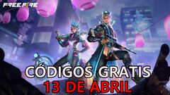 Free Fire | Códigos de hoy sábado 13 de abril de 2024: recompensas gratis