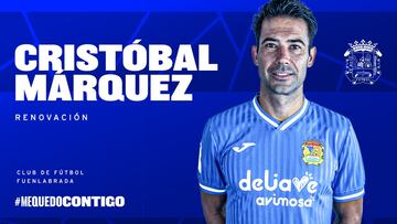 Cristóbal renueva por una temporada con opción a otra