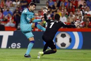 Gerard Piqué and Rui Silva.