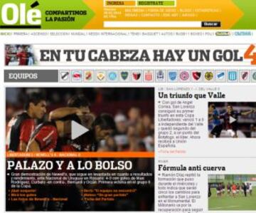 Portadas de la prensa extranjera