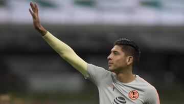 Edson Álvarez en el Estadio Azteca