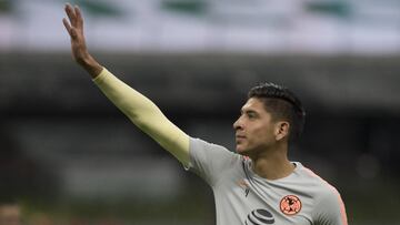 Edson &Aacute;lvarez en el Estadio Azteca
 